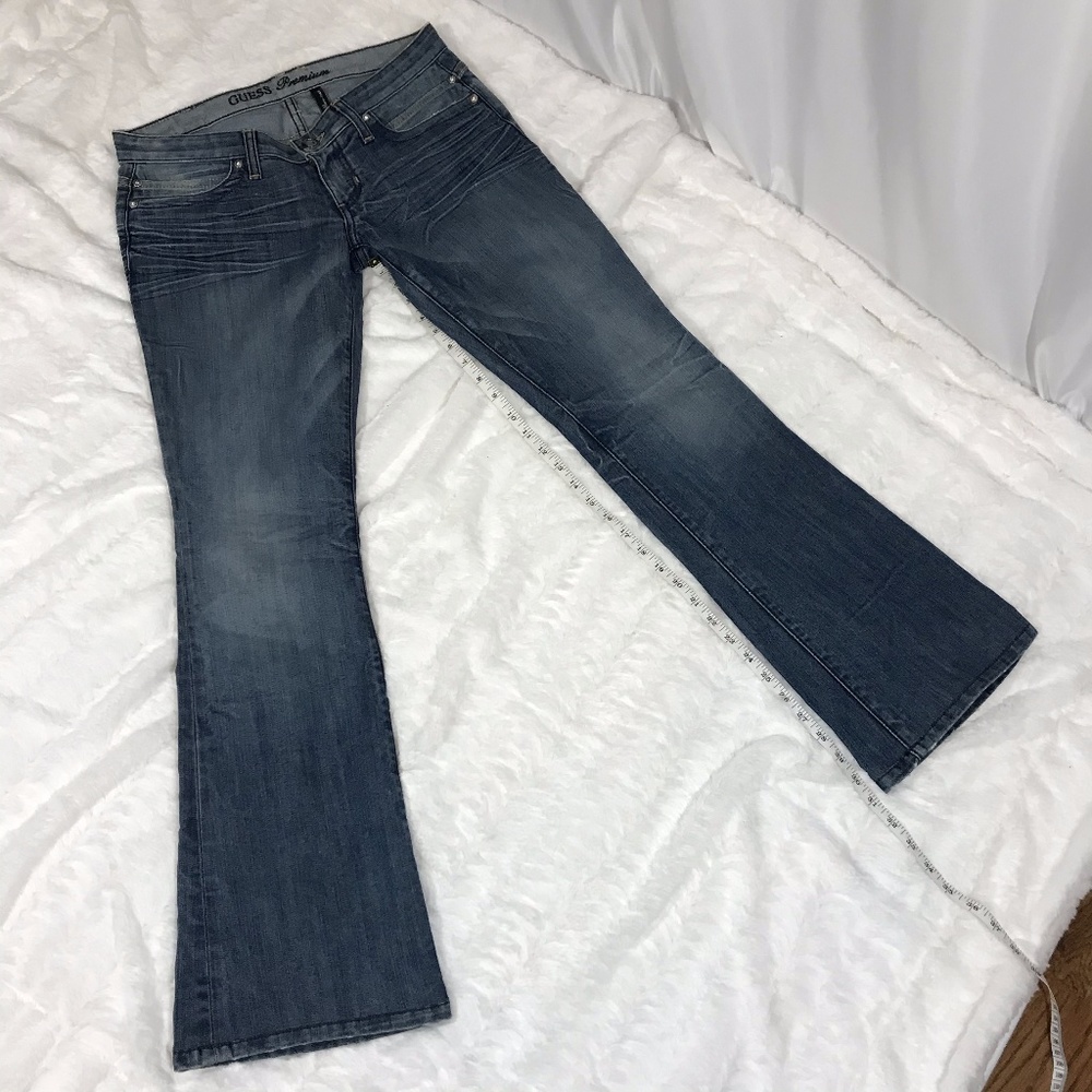 Guess Premium Foxy Flare Washed Denim